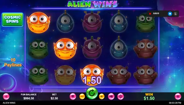 Alien Wins Slot Demo